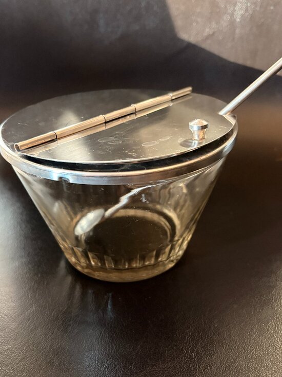Bloomfield Other - Vintage mid-century MCM flip-top Diner sugar bowl made by Bloomfield